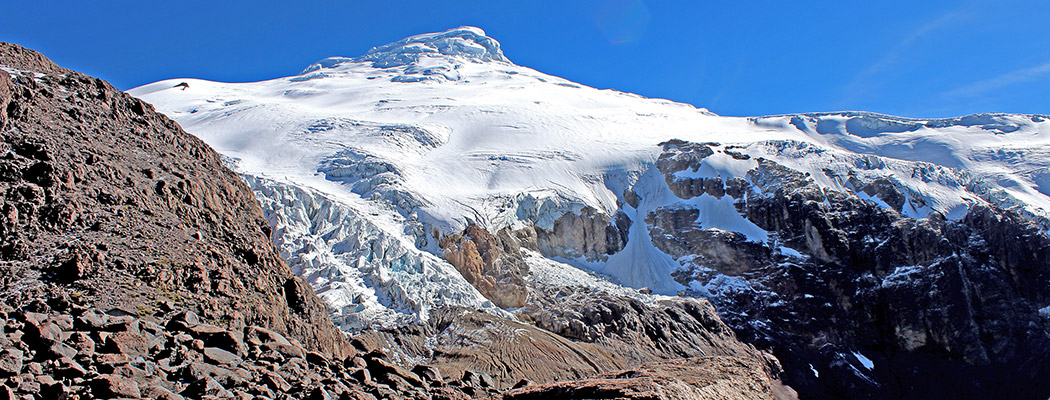 Cayambe-Gletscher