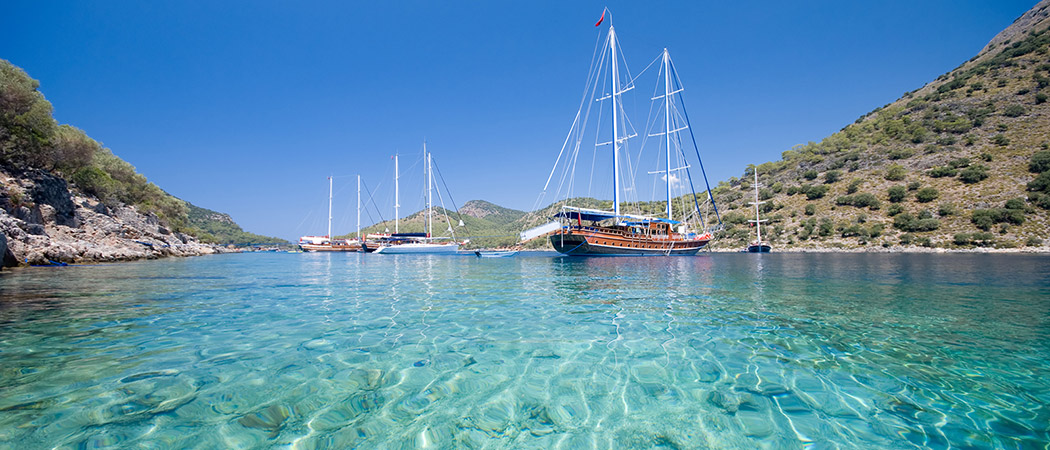 Bucht in der türkischen Ägäis