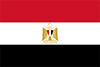 Flagge Ägyptens 
