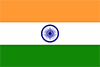 Flagge Indiens 