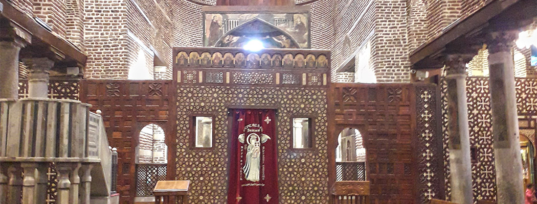 Koptische Kirche innen