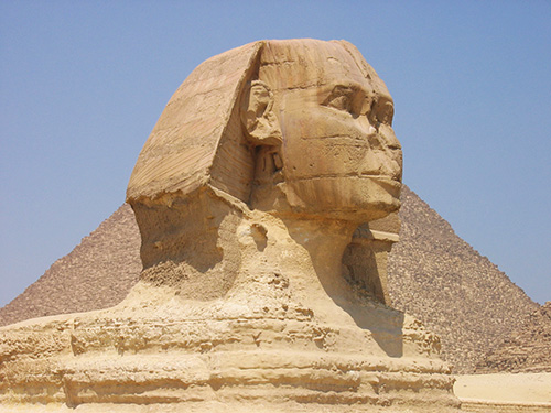 große Sphinx von Gizeh