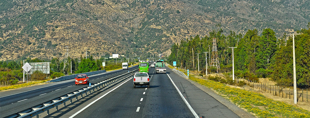 Autobahn in Chile