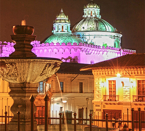 Historisches Zentrum in Quito