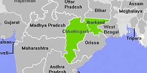 Jharkhand und Chhattisgarh